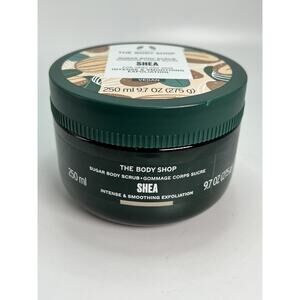 The Body Shop Sugar Body Scrub Shea 9.7 Oz NEW Discontinued Product